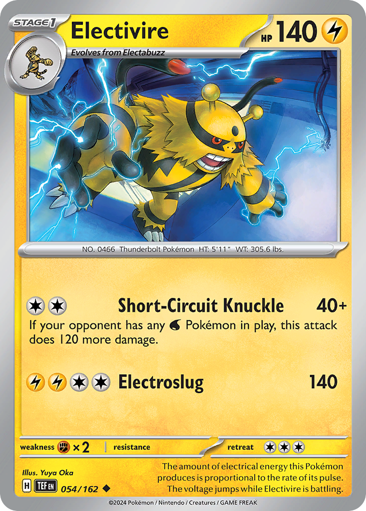 Temporal Forces Electivire #54/162